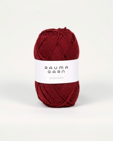 Babygarn 28 Burgunder