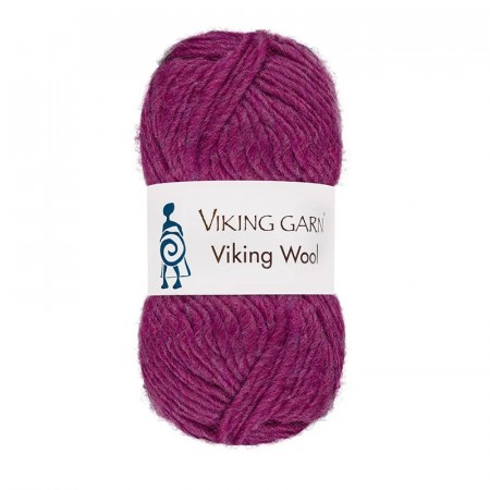 Viking Wool 561 Mørk rosa