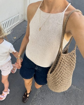 PetiteKnit Audrey Top (oppskrift)