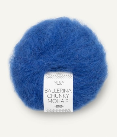 BALLERINA CHUNKY MOHAIR DAZZLING BLUE 5845