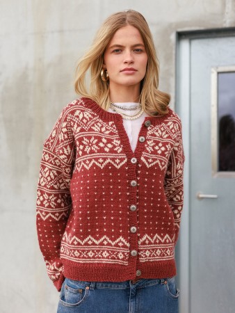 2609-6 Telemark kofte dame (oppskrift) papir