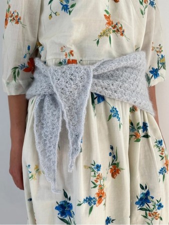 LeKnit Bellis Scarf (oppskrift) Papir