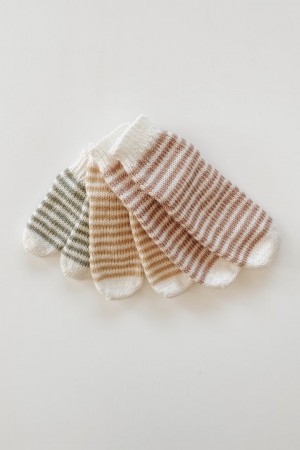 Mini Stripe Socks Oppskrift Jord Clothing