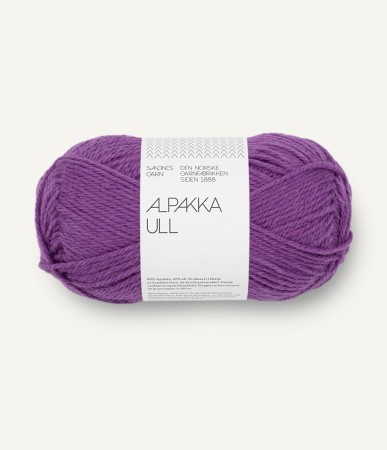 Alpakka Ull Plum 5045