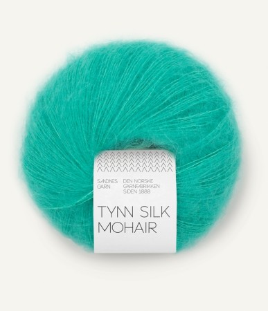 Tynn Silk Mohair Spectra Green 7526
