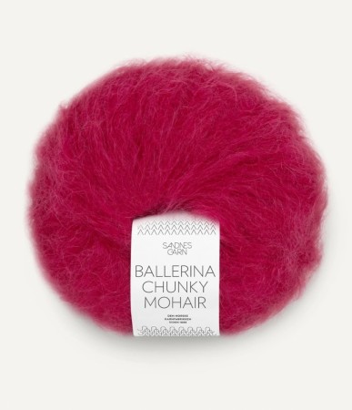 Ballerina Chunky Mohair Rumba Red 4255