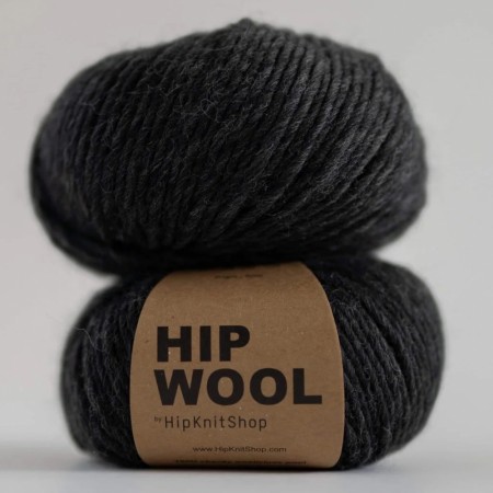 Hip Wool Groovy dark grey