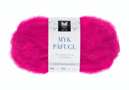 Myk Påfugl 7946 Pink